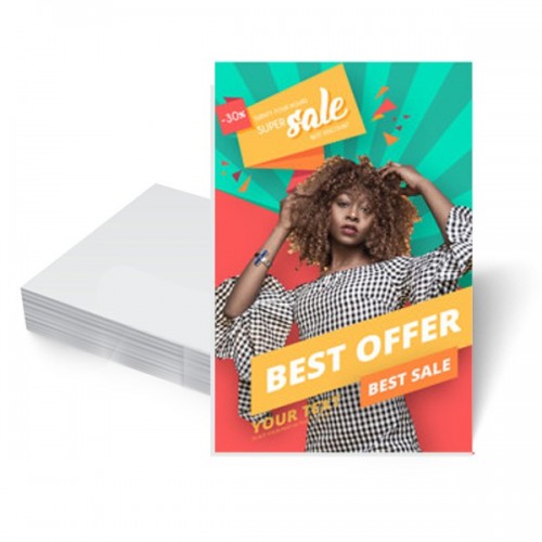 Folheto Couché 90g 14x20 A5 Frente